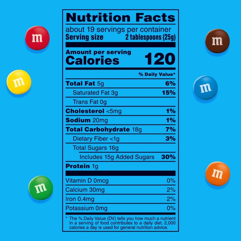 M&M'S MINIS Milk Chocolate Candy Assortment, Family Size, 16.9 oz