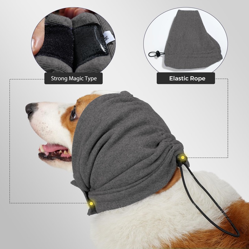 Poiinvc Dog Ear Protection & Earmuffs Hoodie Breathable Ear Warmers