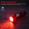 DARKDAWN Redlight Flashlight Rechargeable USB, LED Mini Red Light Flashlights