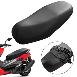 Motorcycle Seat Cover, Universal Motorcycle Seat Cover with Elastic Leather, Waterproof Seat Cover, Scooter Moped Seat Cover, Motorcycle Seat Cushion for Motorcycle, Scooter, Moped