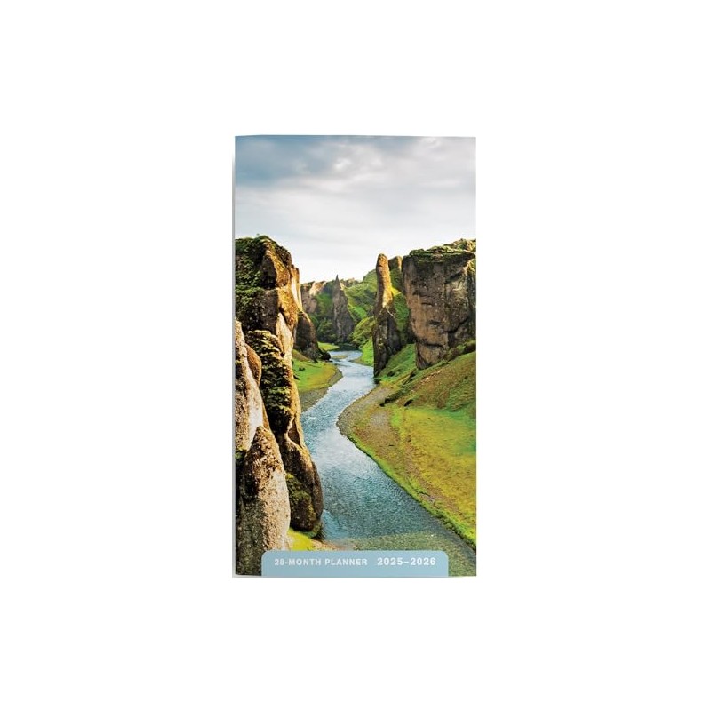 Travel: 2025-2026 28-Month Inspirational Pocket Planner