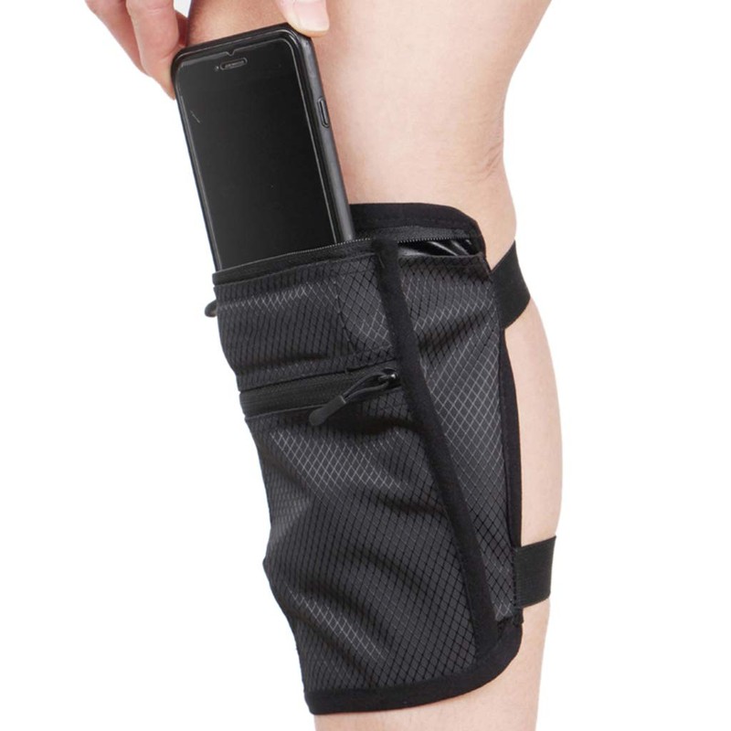 ZHIZHOU Travel Leg Money Belt Safe Card Money ID Passport