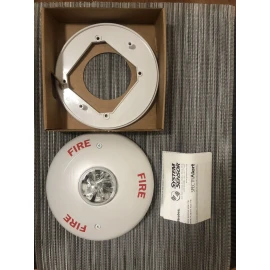 System Sensor SPECTRAlert SC24115W Ceiling Mount White 115 Candela Strobe