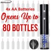 BRENTWOOD WA-2004BK Portable Wine Bottle Opener with Foil Cutter