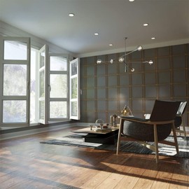 15 3/8"W X 15 3/8"H Medium Fairplay Decorative Fretwork Wood Wall Panels, Birch