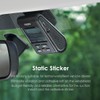 VIOFO 4 x Transparent Plastic Static Windshield Sticker, Compatible with