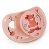 WhisperWilds Adult Sized Pacifier Lovely Bear Pattern Cute Printed Pink