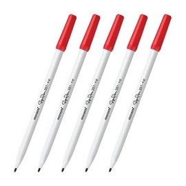 Monami 351 Felt-tip Pens (Red, 12 pens, 0.7mm) / 모나미 351싸인펜(적색 12자루 0.7mm )
