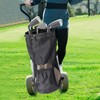Golf Cart Storage Bag, Large Capacity Golf Cart Extension Storage