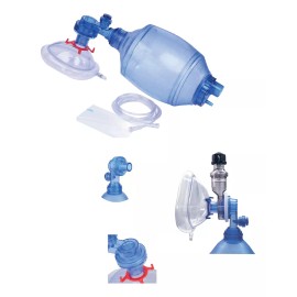 Handy Ambu Reanimador Manual Desechable, Infantil O Pediátrico