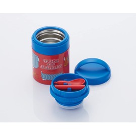 Skater LJFC2NAG-A Antibacterial Insulated Soup Jar, Small Size, Tom & Jerry, 6.1 fl oz (180 ml)
