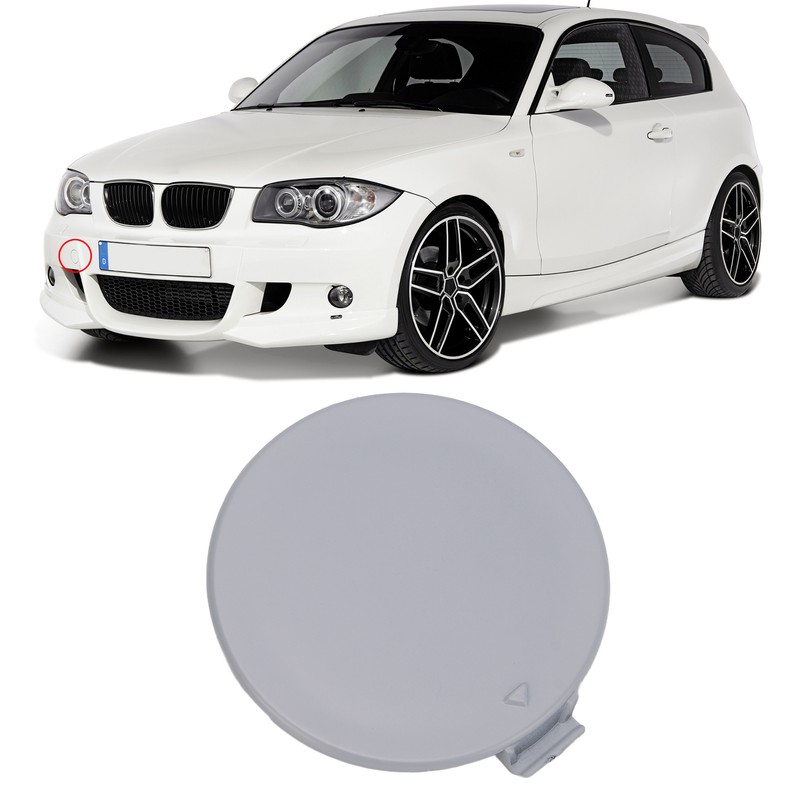 Front Bumper Tow Hook Cover Cap Wear Resistance 7837429 for