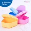 wellsamed KFO Mini Purple Denture Box for Storing Braces, Splints