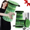 Upgraded 19.7"Portable Collapsible Folding Stool with Cushion Retractable Telescoping Foldable