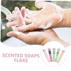 Sosoport Portable Body Washing Soap Tablets 5pcs Assorted Scented Foaming