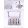 SPIEA Ring Box Velvet Jewelry Case Ring Display Box Accessory