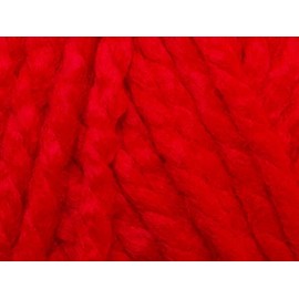 Cygnet Seriously Chunky 100% Acrylic Yarn for Crochet Weaving Garments Superbly Soft Yarn 1 Ball - 48m/100g (52yds) - Bright Red 1206