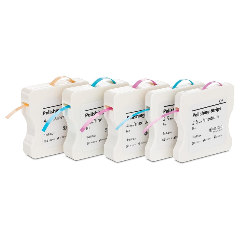 Practicon Dental Polishing Strips, 4mm, Extra Fine Grit