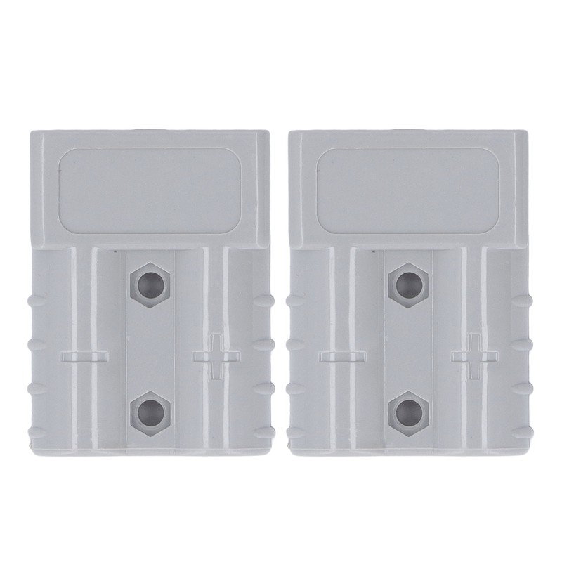2 Set Battery Quick Connector Kit PC Shell Silver Plated