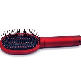 Hair Brush with Secret Compartment, Secret Hiding Place in Brush Head, Travel Hair Brush, Hair Brush (Red)