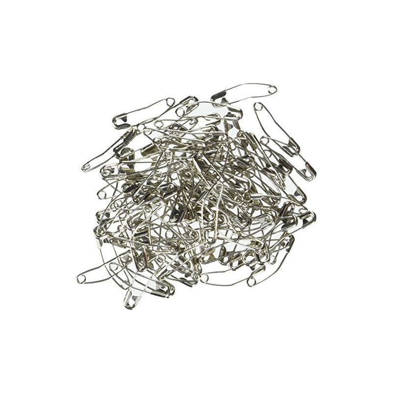 Bohin 50371 100 Count Curved Safety Pin, 1