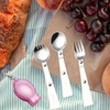 3Pcs Replacement Spoon & Fork for Thermos, Cutlery Set Ultra-Lightweight