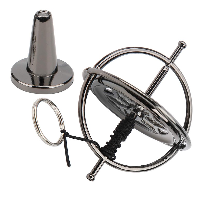 Zine Alloy Gyroscope, Decompression Toy Portable Zine Alloy Anti‑Gravity for