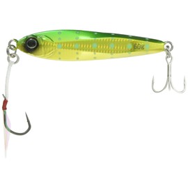 JACKALL 4525807182965 JIG Metal Jig, Big Backer, 2.1 oz (60 g), Glickin/Groot Dot