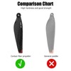 8Pcs Drone Propellers Carbon Fiber Lightweight Drone Blades Replacement for