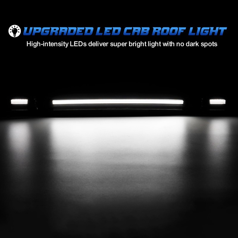 Roof Marker Lights for 2007-2010 Silverado/Sierra 1500 LED Cab Roof
