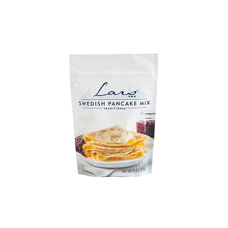 Lars Own, Traditional Swedish Pancake Mix, 8oz, 1 pack