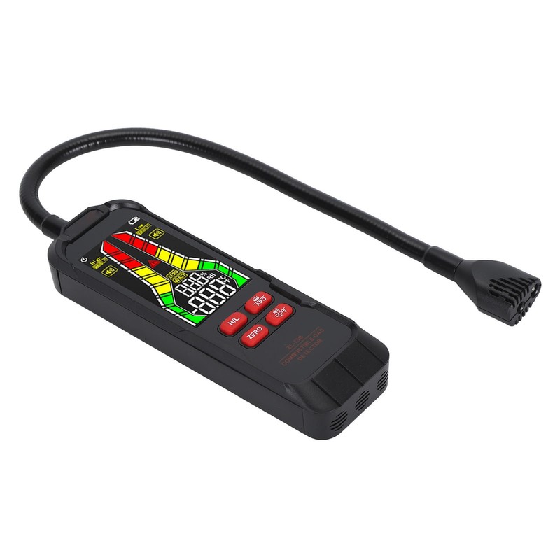 Gas Monitor Meter High Accuracy Multifunctional ABS Portable Gas Leak
