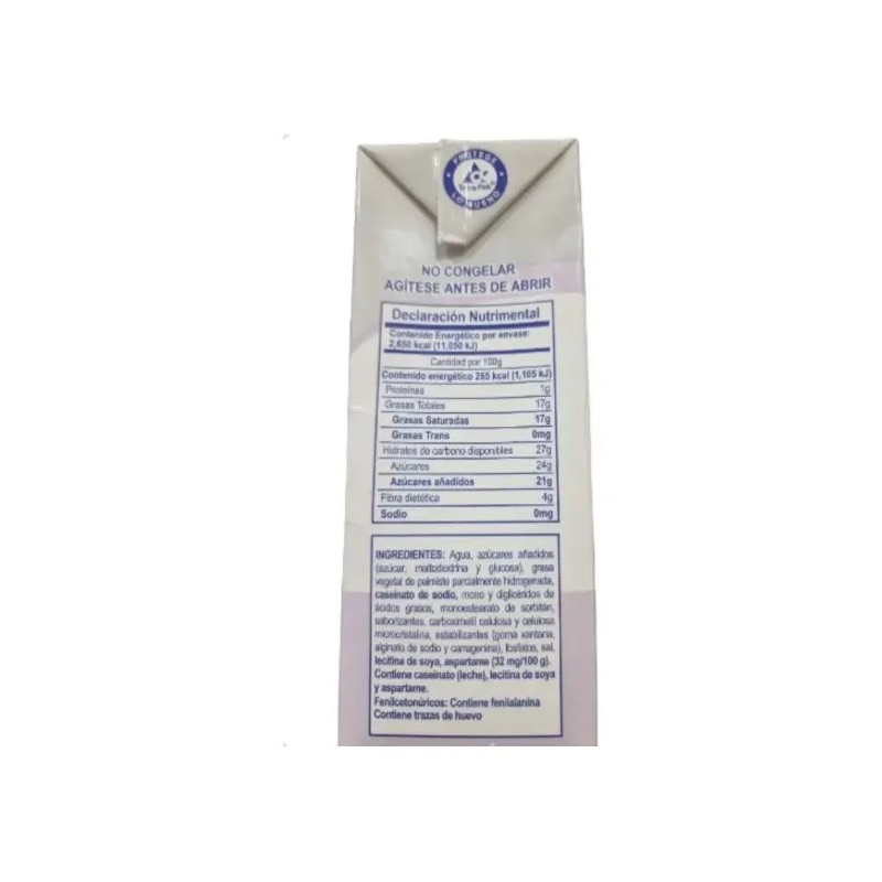 Crema Para Batir Saborex Tetrapack Para Sifón 12kg