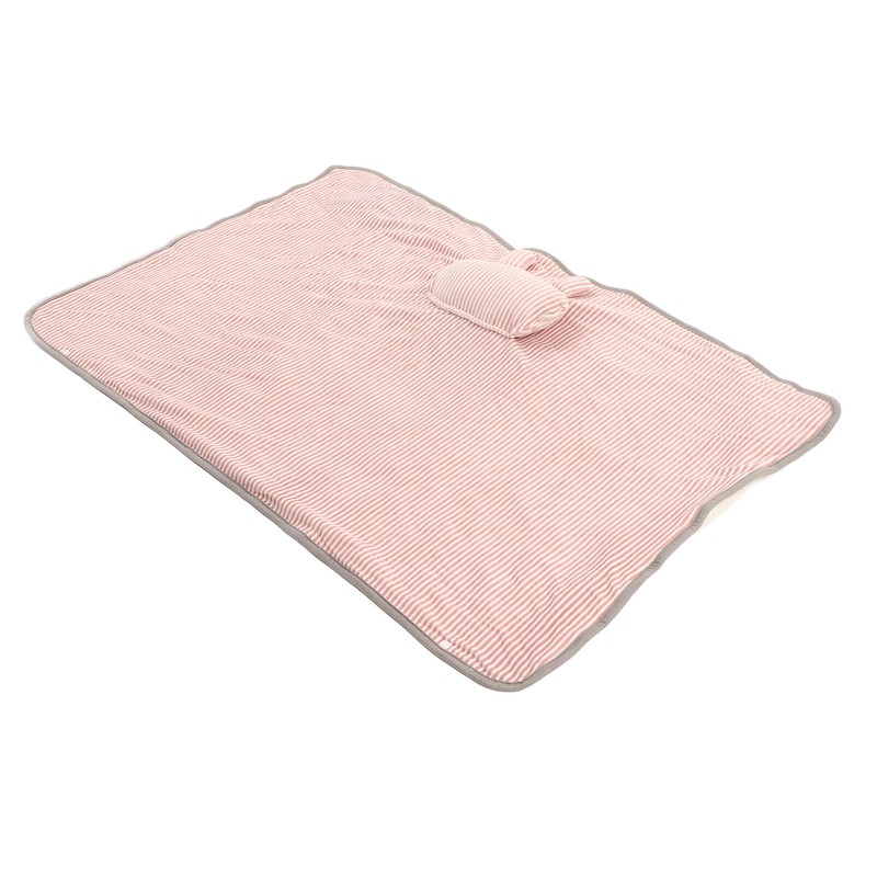 USB Heated Blanket Pink 5V High Safety Soft Polyester Fiber