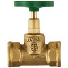CORNAT T571321 Straight-Run Globe Valve, Brass, 1/2", Clear