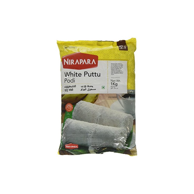 Nirapara White Puttu Podi - 1Kg