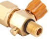 CO2 Tank Refill Valve 5/8‑18unf Brass CO2 Cylinder High Pressure