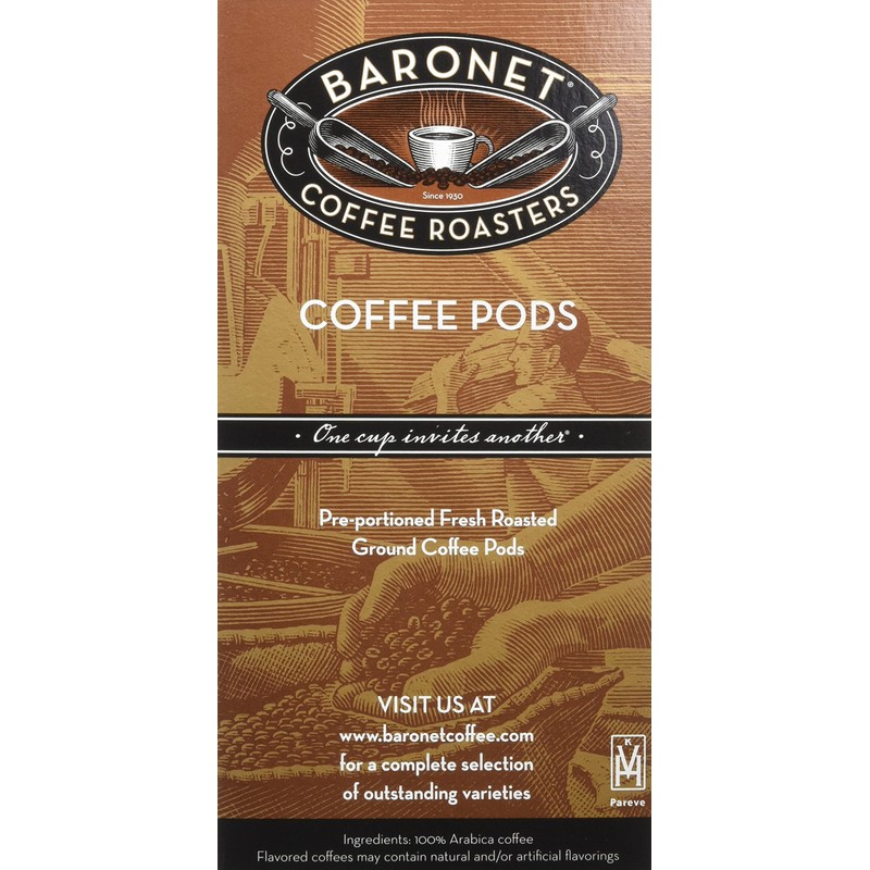 Baronet Coffee Blast Coffee Pods Bag - Regular - Dark