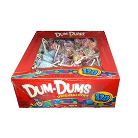 Dum Dums Lollipops - 120 / Box