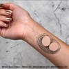 4 x 'Bird Nest' Temporary Tattoos - Water Resistant, Skin-Safe,