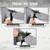 5 Pack Camouflage Black Belt Qen Tourniquet for Severe Bleeding
