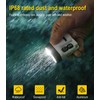 BORUIT U6 Small Flashlights Powerful, Super Bright Mini EDC Flashlight