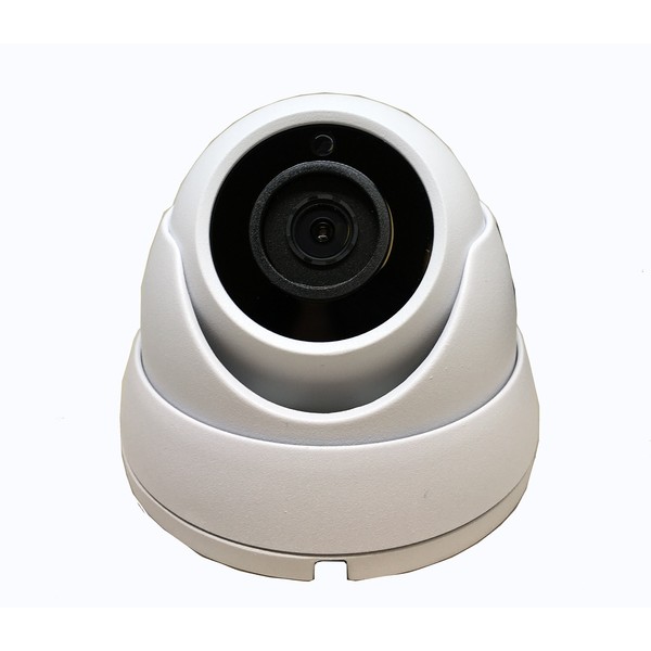 101AV Security Dome Camera 1080P 1920x1080 True Full-HD 4in1(HD-TVI, AHD, CVI, CVBS) 2.8mm Fixed Lens 2.4 Megapixel STARVIS IR Indoor Outdoor Camera WDR DayNight HomeOffice 12VDC (White)