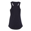 Next Level Women's Lightweight Racerback Tank, Large, Black