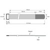 10 x 40 cm x 40 mm Resealable Velcro Cable