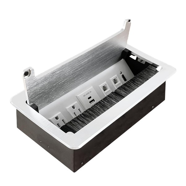 ZESHAN Conference Table Power hub Conference Table connectivity Box with