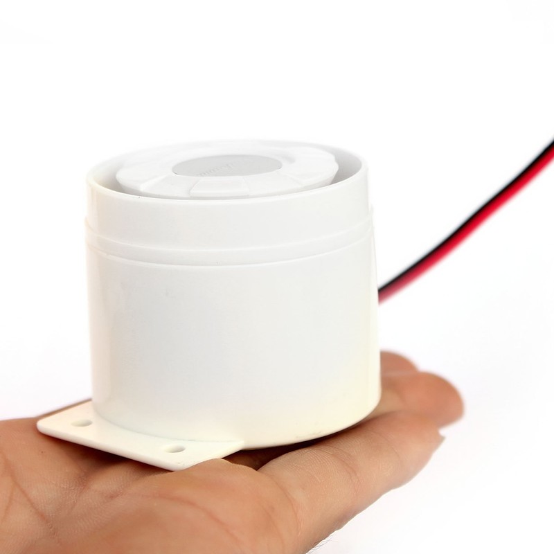 Taikuwu Wired Mini Siren for Home Office Shop Garage Security