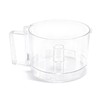 7-Cup Food Processor Work Bowl Compatible with Cuisinart DLC-10 Series（2tabs