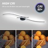 28W Linear Ceiling Light Black Modern LED Ceiling Light Fixture