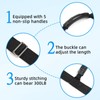Bed Ladder Assist, Adjustable Bed Ladder Straps with Handles, 6